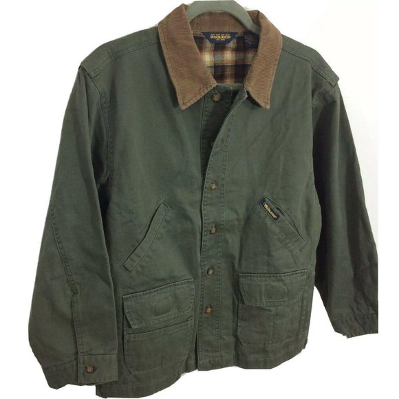 NEW JOHN RICH BROS WOOLRICH Womens Cotton Green - Picture 3 of 7
